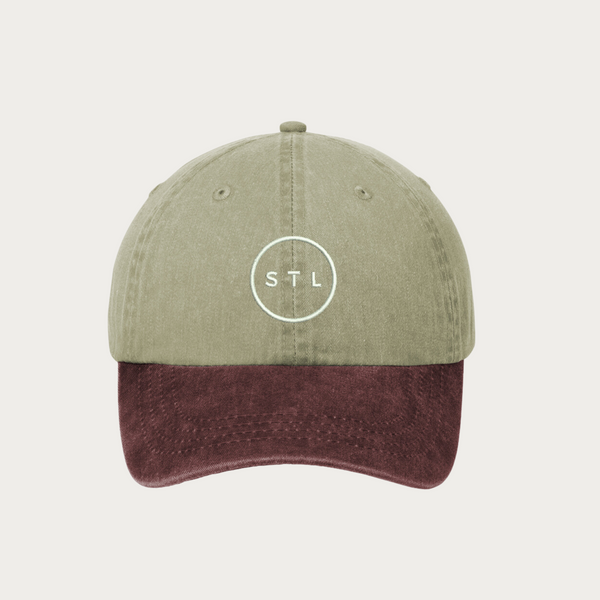 City Circle Two-Tone Pigment-Dyed Cap