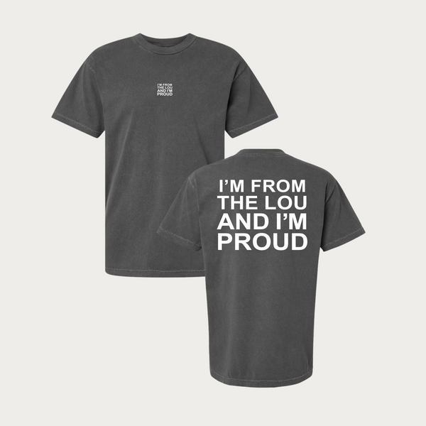 Lou Proud Garment Dyed Heavyweight Tee