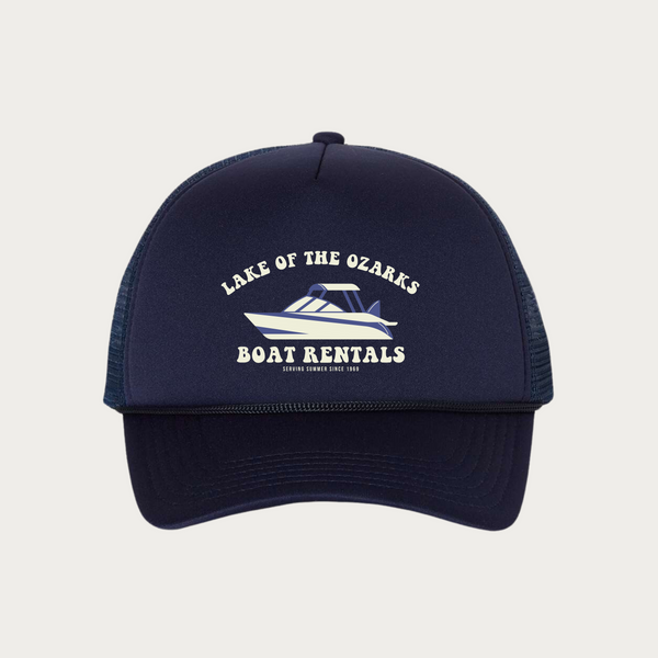 Lake of the Ozarks Boat Rental Foam Trucker Cap