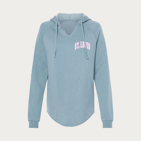 St. Louis Collegiate Wave Wash Hoodie