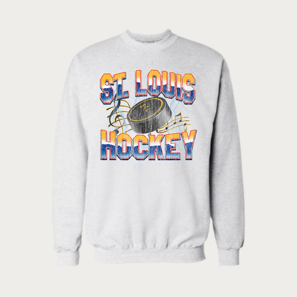 St. Louis Hockey Blues Notes Crewneck