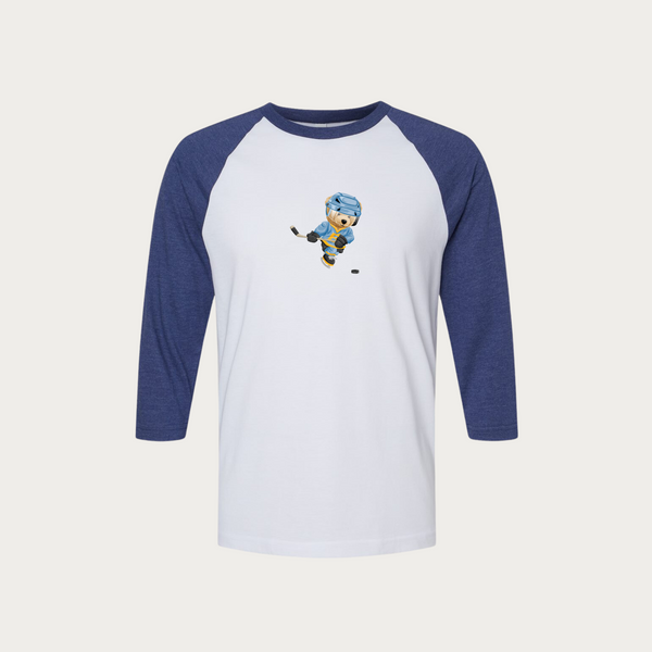 Blue Bear Three-Quarter Sleeve Tee