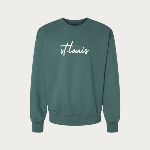 St. Louis Script Crewneck