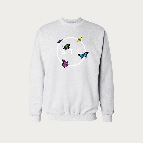 Butterfly City Circle Crewneck