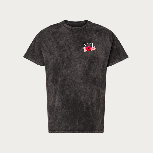 STL Roses Mineral Wash Tee