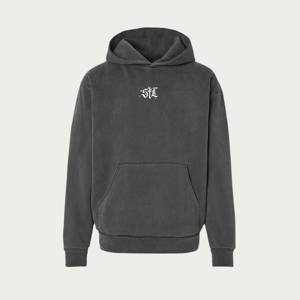 Gothic STL Pigment Dyed Hoodie