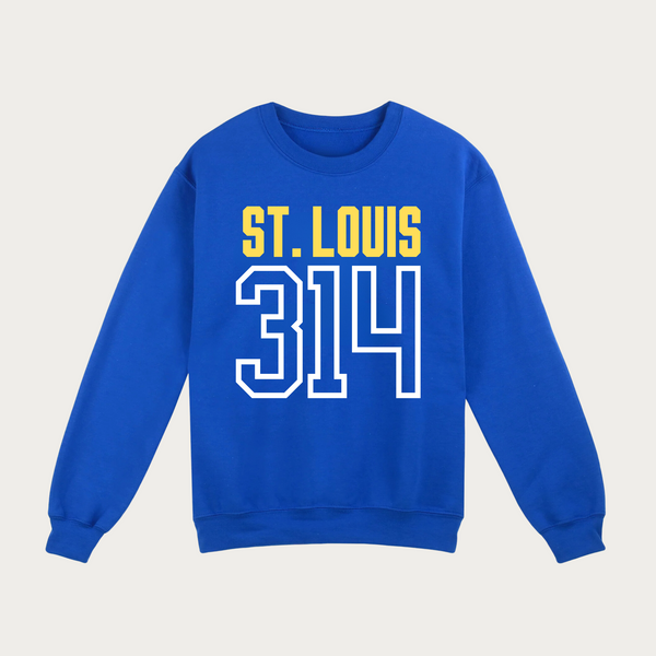 St. Louis 314 Crewneck