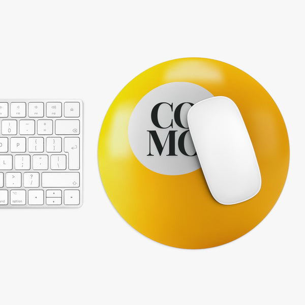 COMO Pool Ball  Round Mousepad