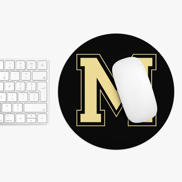 Collegiate M Round Mousepad