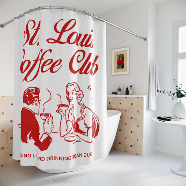 St. Louis Coffee Club Shower Curtain