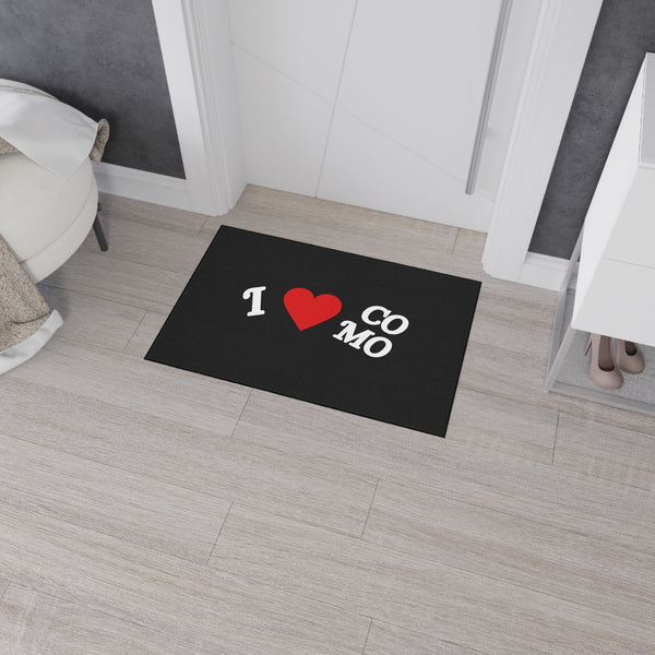 I Heart COMO Floor Mat