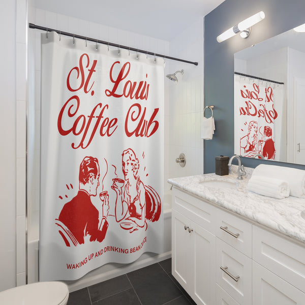 St. Louis Coffee Club Shower Curtain