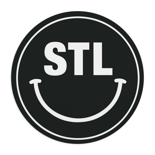 STL Smiley Round Mousepad