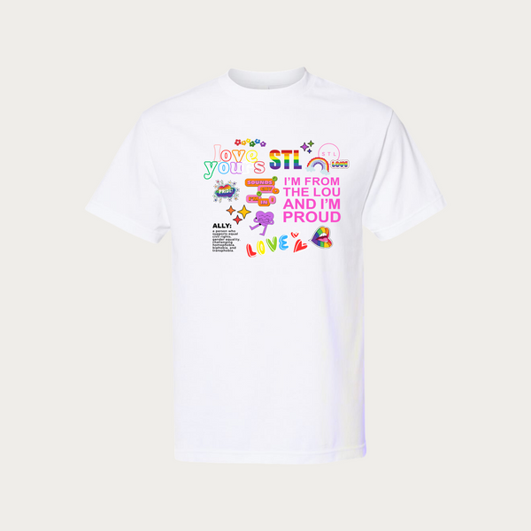 Pride Collage Heavyweight Tee