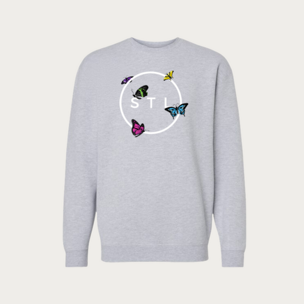 Butterfly City Circle Crewneck