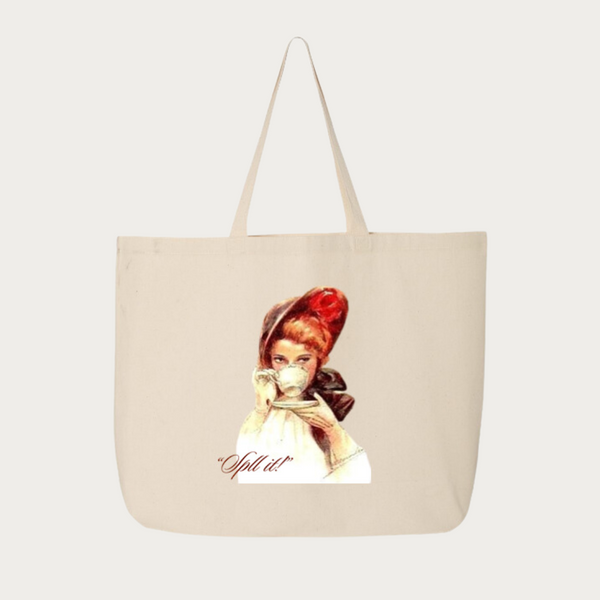 Tea Club Large Tote