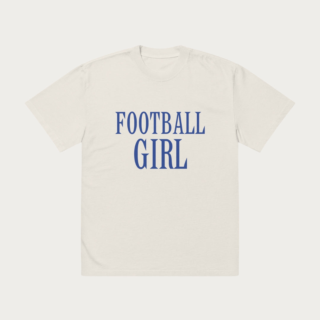 Football GIRL Oversized t-shirt