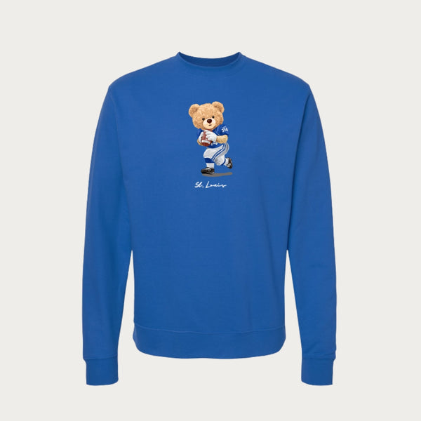 Football Bear Crewneck