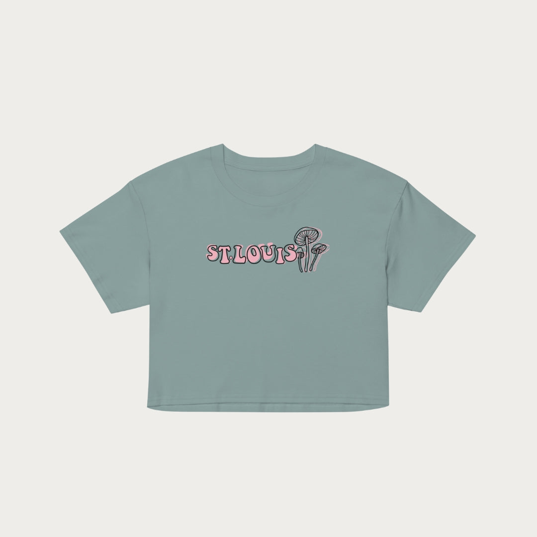 Women’s Mushroom crop top