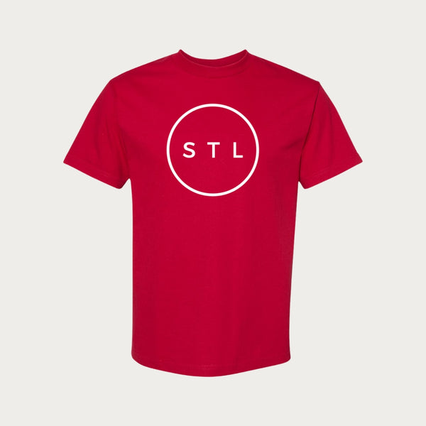 Red City Circle Tee