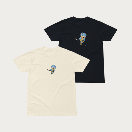 Hockey Bear Unisex premium t-shirt
