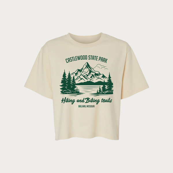 Castlewood State Park Jersey Boxy Tee