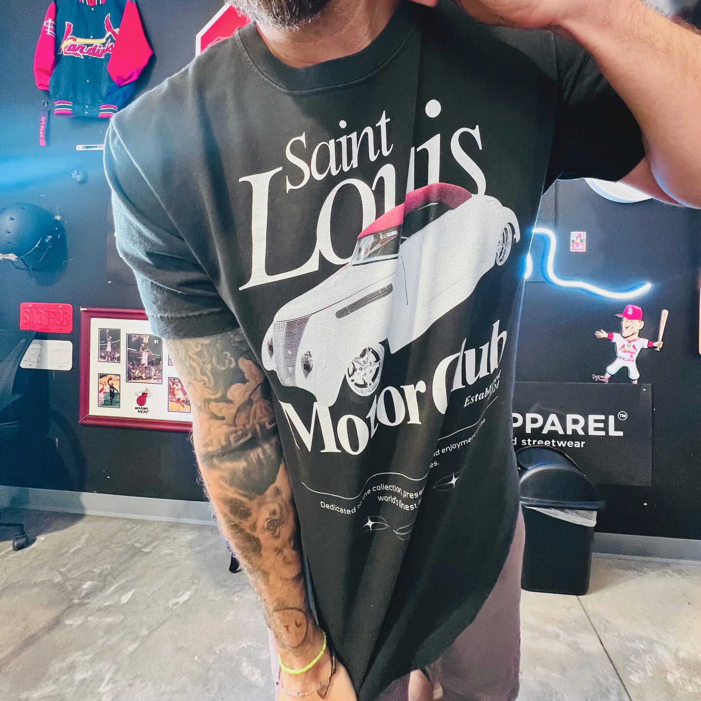 Motor Club oversized t-shirt