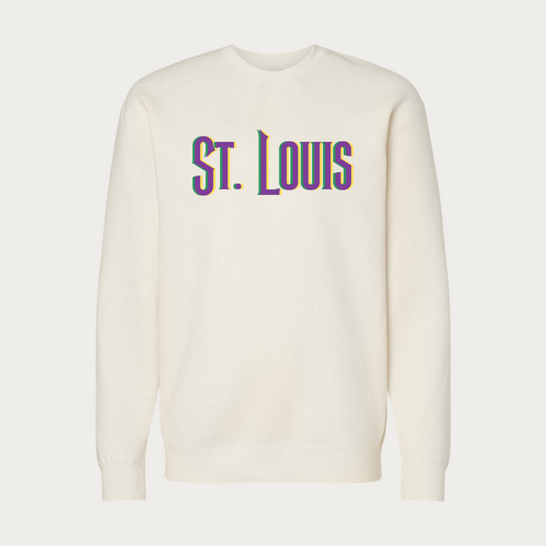 Wicked Mardi Gras St. Louis Crewneck