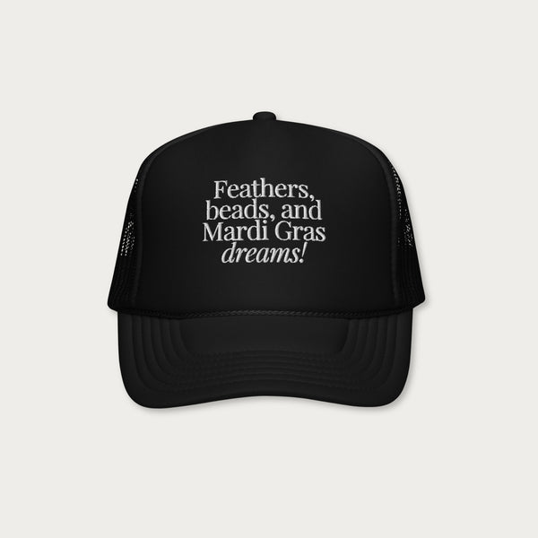 Mardi Gras dreams Foam trucker