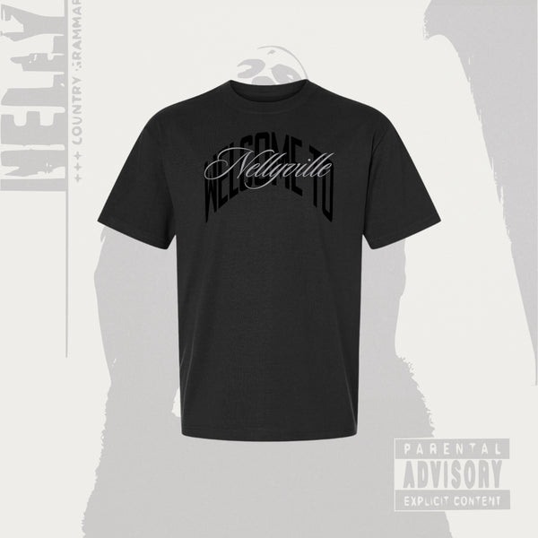 Nellyville University Super Heavyweight Tee - Black