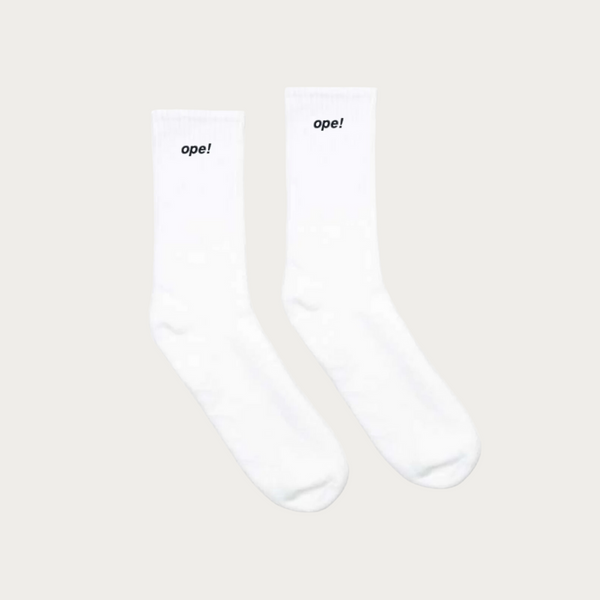 Ope! Solid Crew Socks