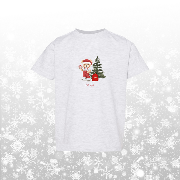 Holiday Bear Toddler Tee