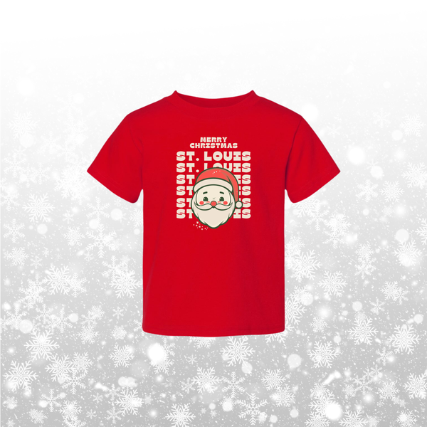 Merry Christmas St. Louis Baby Tee