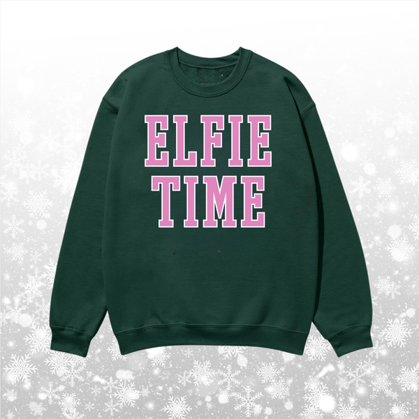 Elfie Time Crewneck