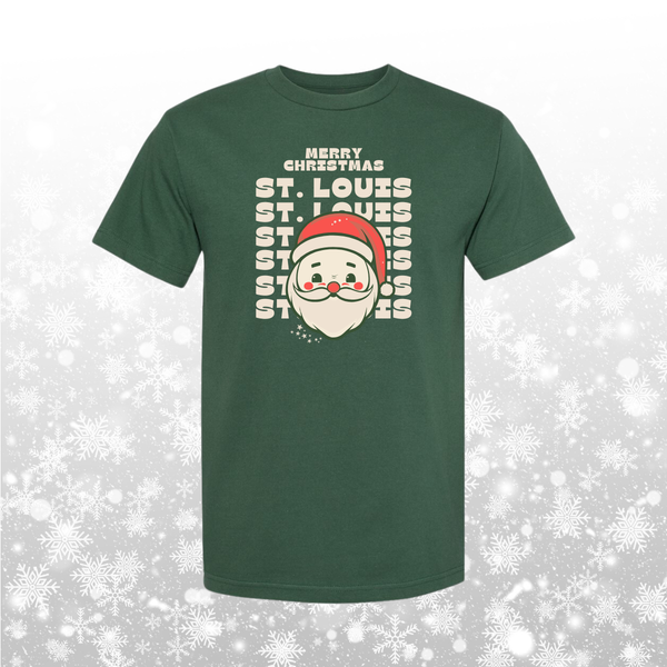 Merry Christmas St. Louis Heavyweight Tee