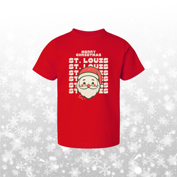 Merry Christmas St. Louis Toddler Tee