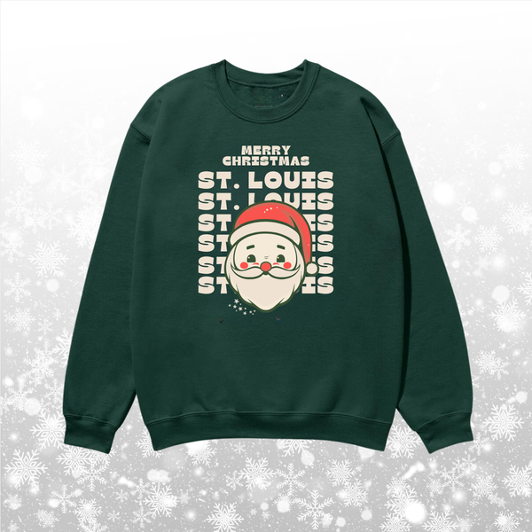 Merry Christmas St. Louis Crewneck