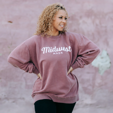 Midwest Made Pigment Dyed Crewneck