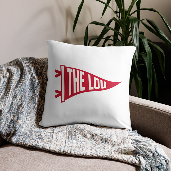 The Lou Pennant Throw Pillow Case