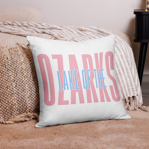 Lake of the Ozarks Throw Pillow Case