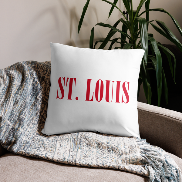 St. Louis Throw Pillow Case