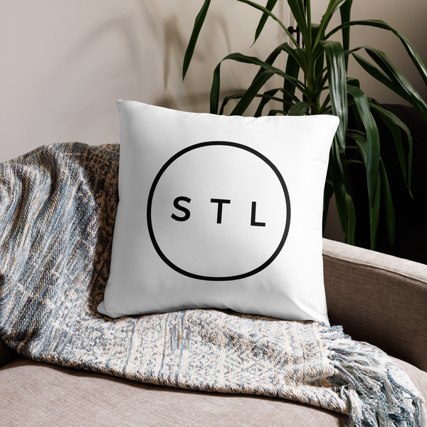 City Circle Throw Pillow Case