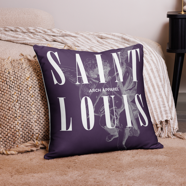 Saint Louis Cupid Throw Pillow Case