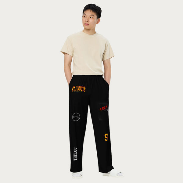 OG Logo’s All-over print unisex wide-leg pants