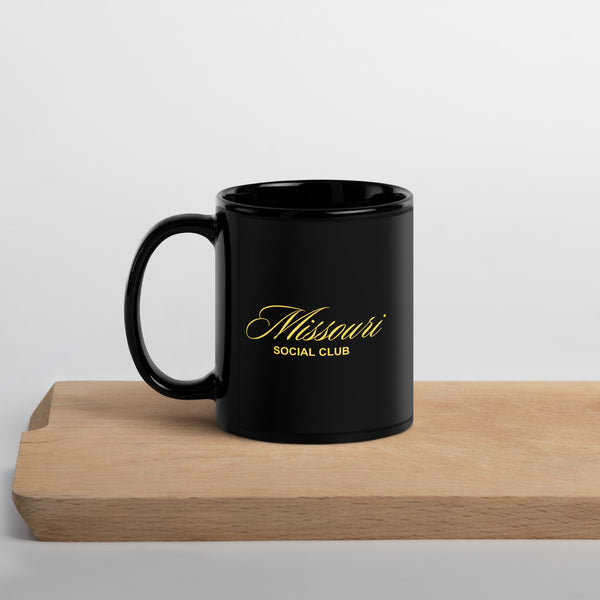 Missouri Social Club Black Glossy Coffee Mug