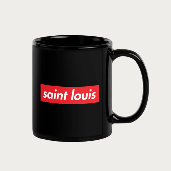 Empire Saint Louis Black Glossy Mug