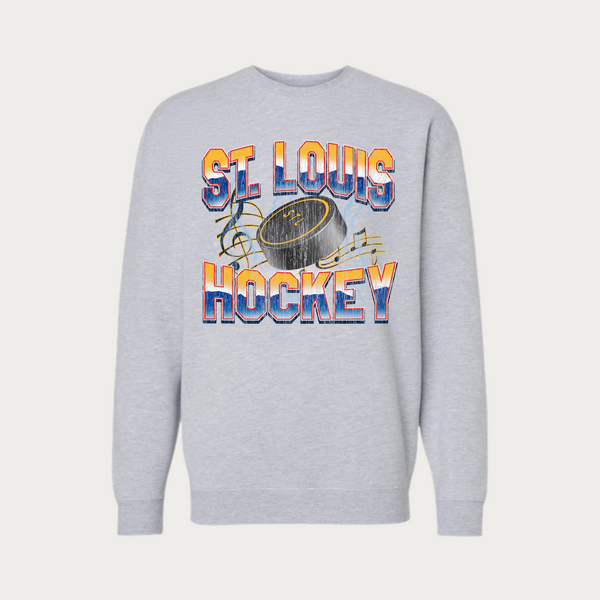 St. Louis Hockey Blues Notes Crewneck