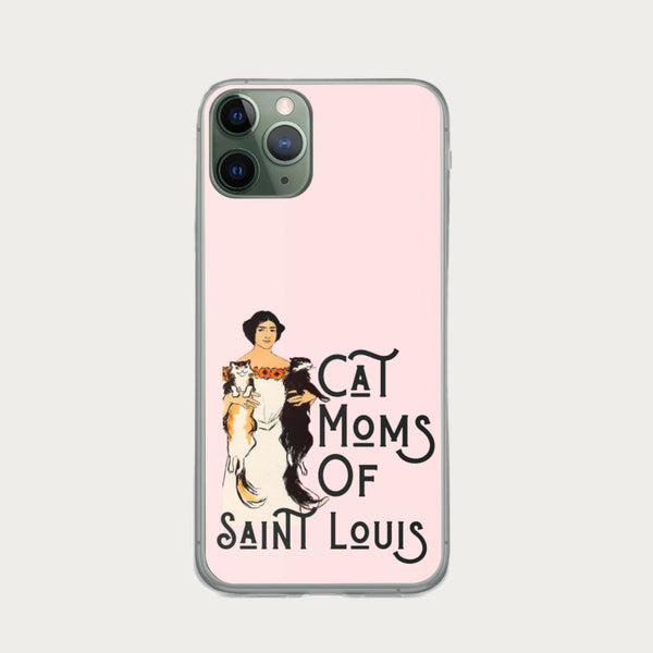 Cat Moms of St. Louis  (2 cats) Case for iPhone®