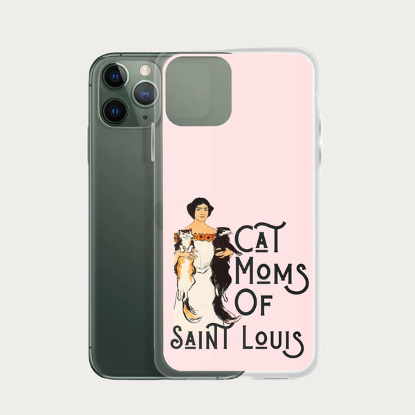 Cat Moms of St. Louis  (2 cats) Case for iPhone®