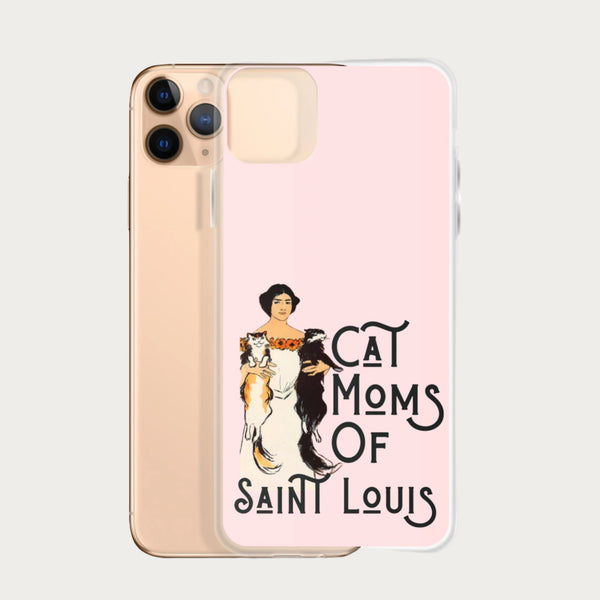 Cat Moms of St. Louis  (2 cats) Case for iPhone®